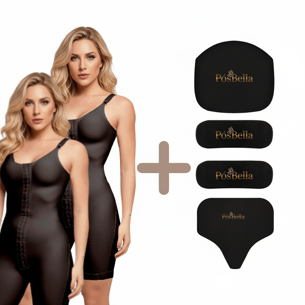 Kit 2 Cintas de Alça e Placas Rígidas