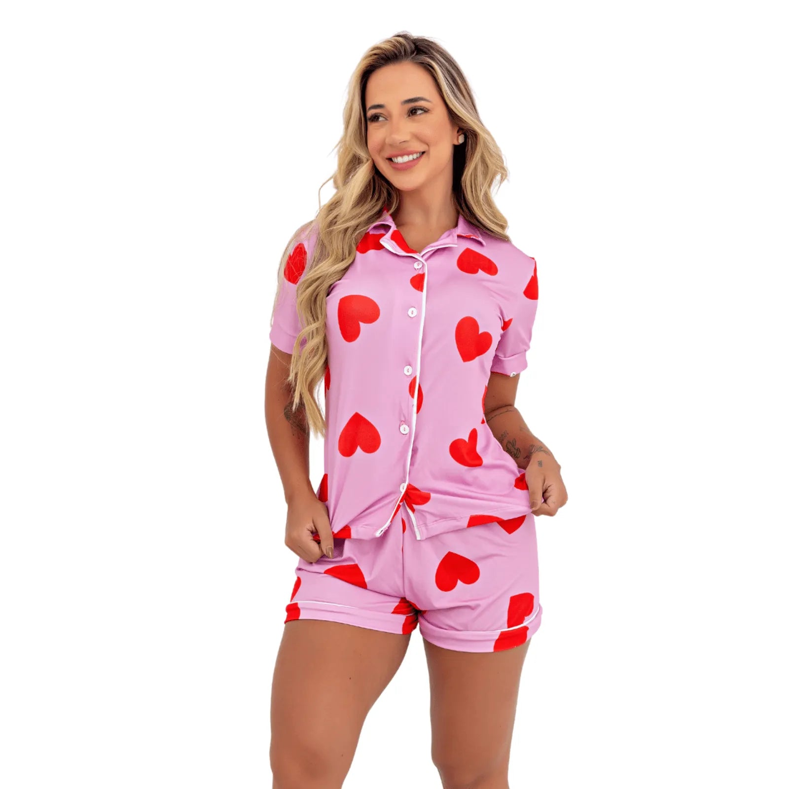 Pijama Blogueira Estampado
